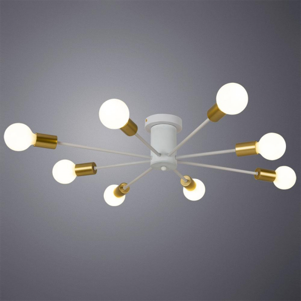 Потолочная люстра Arte Lamp Alastor A6702PL-8WH Потолочная люстра Arte Lamp Alastor A6702PL-8WH