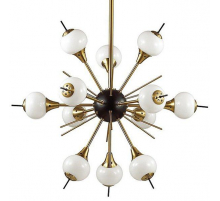 Люстра Loft-Concept White Glass Globes Sputnik  40.1918-0