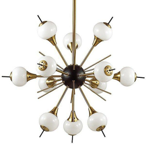 Люстра Loft-Concept White Glass Globes Sputnik  40.1918-0