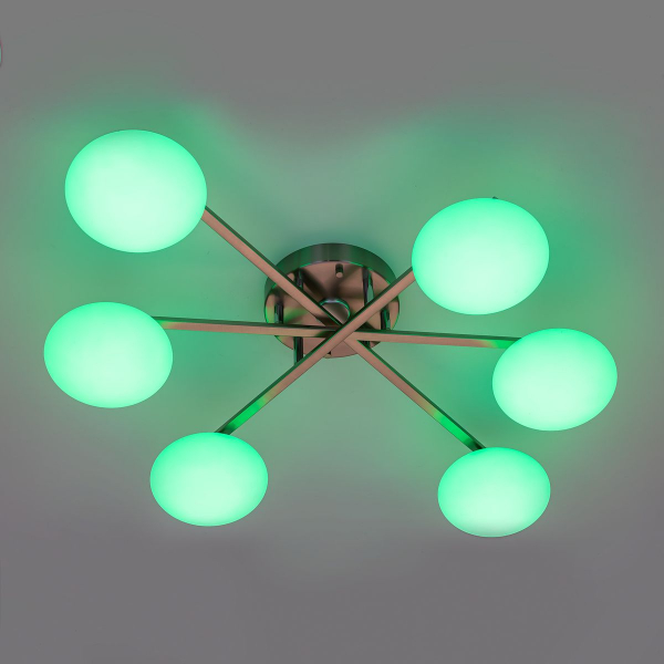 Потолочная светодиодная люстра Citilux Atman Smart CL226A161 Потолочная светодиодная люстра Citilux Atman Smart CL226A161
