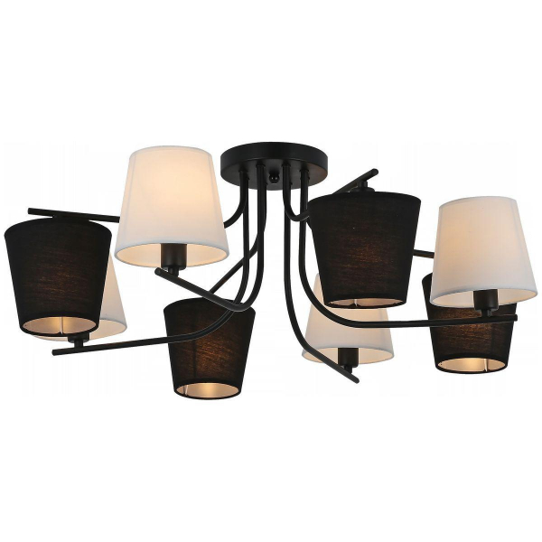 Потолочная люстра Illumico IL8135-8COU-79 BK Потолочная люстра Illumico IL8135-8COU-79 BK