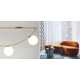 Потолочная люстра Imperium Loft Areti Plates 156107-22