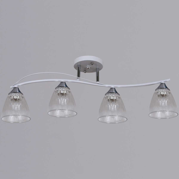 Потолочная люстра Reluce 87360-0.3-04 WH+CR