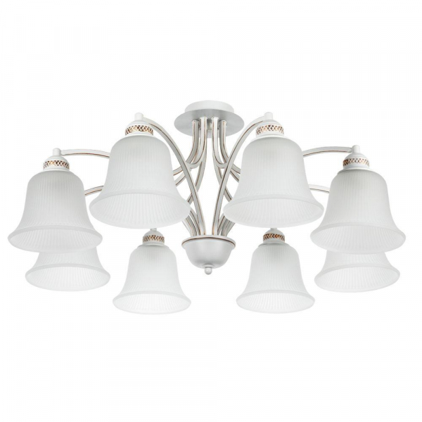 Потолочная люстра Arte Lamp Emma A2713PL-8WG