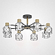 Потолочная люстра Imperium Loft Corf B3 Black 8 Lamps 189477-26