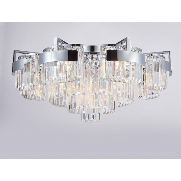 Потолочная люстра Newport 4356+6/PL Chrome М0062731 Потолочная люстра Newport 4356+6/PL Chrome М0062731
