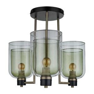 Потолочная люстра 33 ИДЕИ CHN900.03.AMB17.ABL-M05TG