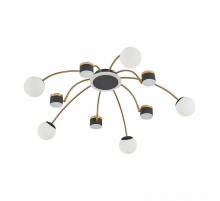 Потолочная светодиодная люстра Arte Milano Ferrara71040 272040/10 BK/GD
