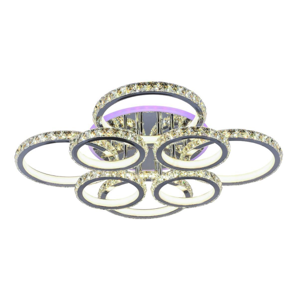 Потолочная светодиодная люстра Profit Light 18052/8 CHR A Потолочная светодиодная люстра Profit Light 18052/8 CHR A