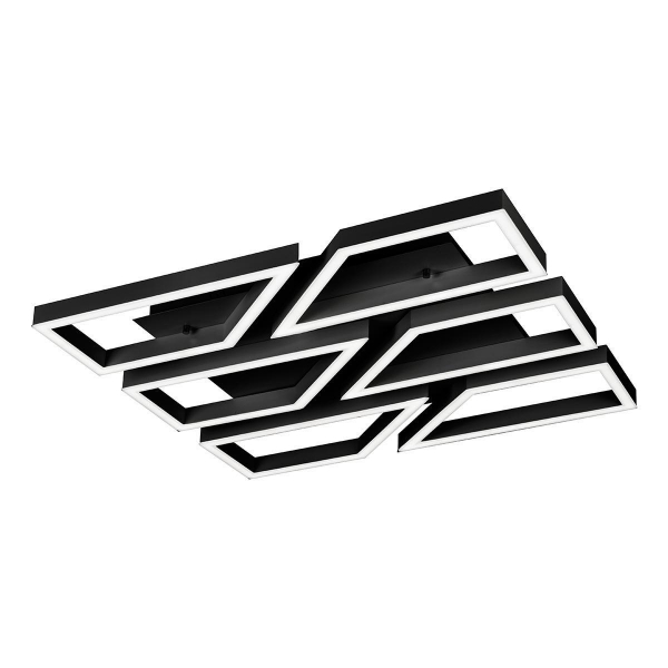 Потолочная светодиодная люстра iLedex Stellar 8302-800X800-X-T BK Потолочная светодиодная люстра iLedex Stellar 8302-800X800-X-T BK