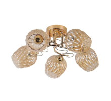 Потолочная люстра ЭкономСвет 12169/5FGD AMB