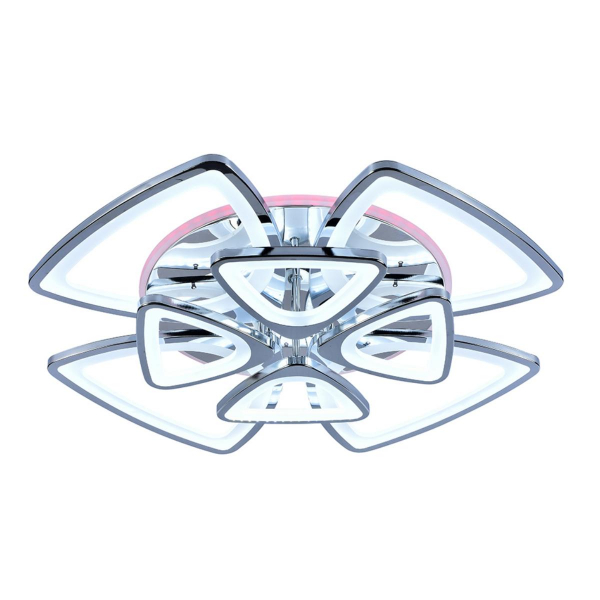 Потолочная светодиодная люстра Profit Light 1264/4+4 CHR Потолочная светодиодная люстра Profit Light 1264/4+4 CHR