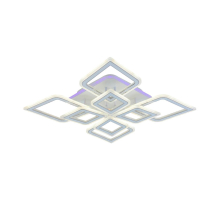 Потолочная светодиодная люстра Profit Light 8464/4+4B WHT