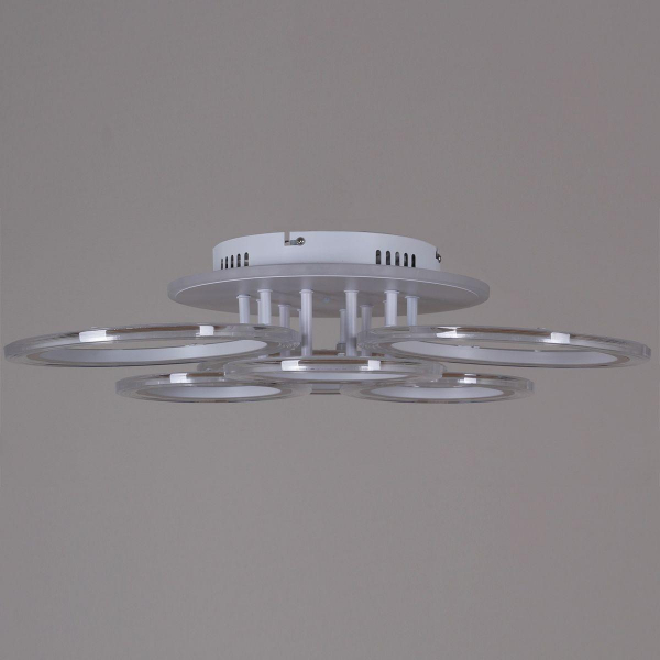 Потолочная светодиодная люстра Reluce 09812-3.3-3+3A WH (RGB) Потолочная светодиодная люстра Reluce 09812-3.3-3+3A WH (RGB)