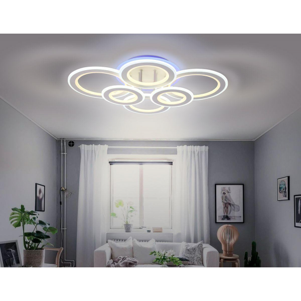 Потолочная светодиодная люстра Ambrella light Original FA8808 Потолочная светодиодная люстра Ambrella light Original FA8808