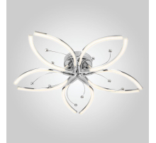 Потолочная светодиодная люстра Eurosvet Fiona 90056/5 хром