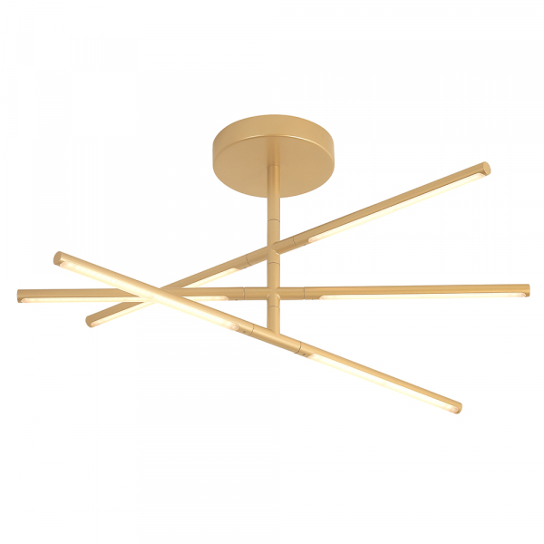 Потолочная светодиодная люстра Crystal Lux Largo PL32W D730 Gold Потолочная светодиодная люстра Crystal Lux Largo PL32W D730 Gold