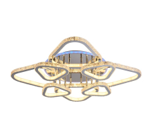 Потолочная светодиодная люстра Profit Light 8042/4+4 CHR