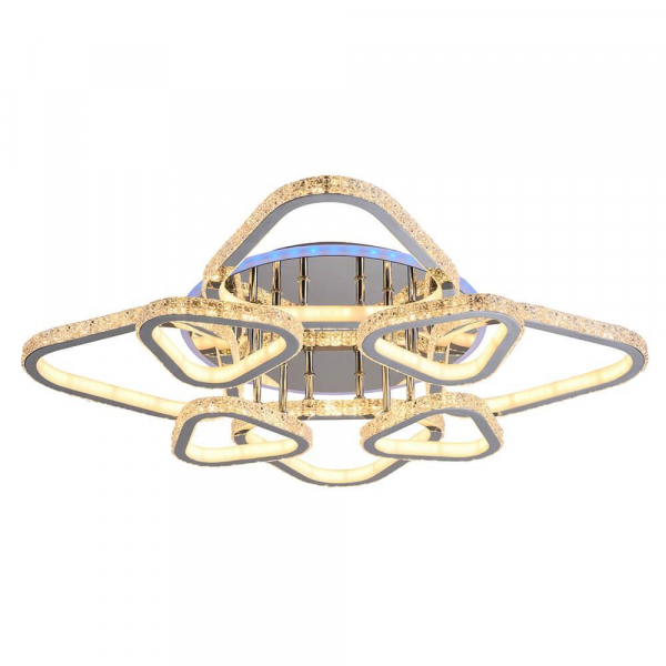 Потолочная светодиодная люстра Profit Light 8042/4+4 CHR Потолочная светодиодная люстра Profit Light 8042/4+4 CHR