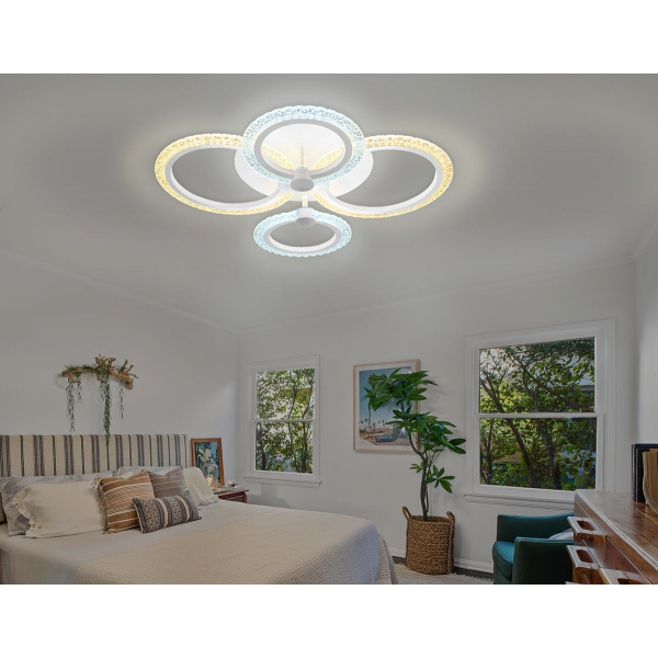Потолочная светодиодная люстра Ambrella light Original FA4061 Потолочная светодиодная люстра Ambrella light Original FA4061