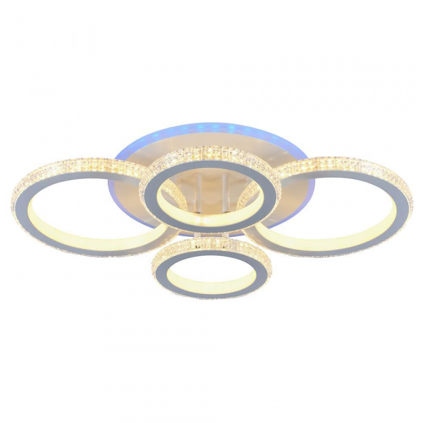 Потолочная светодиодная люстра Profit Light 8017/2+2 WHT