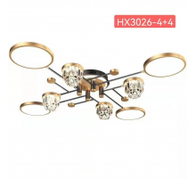 Люстра потолочная Alfa Light F3824-13 GD LED 2 COLOUR