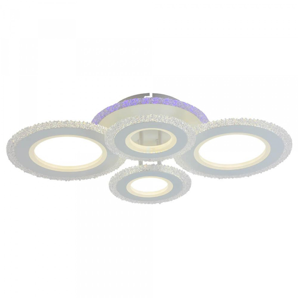 Потолочная светодиодная люстра Profit Light 8081/2+2 WHT Потолочная светодиодная люстра Profit Light 8081/2+2 WHT