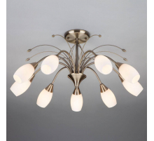Потолочная люстра Eurosvet 22080/9 античная бронза