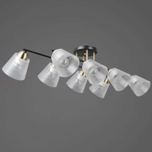 Люстра Illumico IL0845-8CSQ-25BKAB ELITE