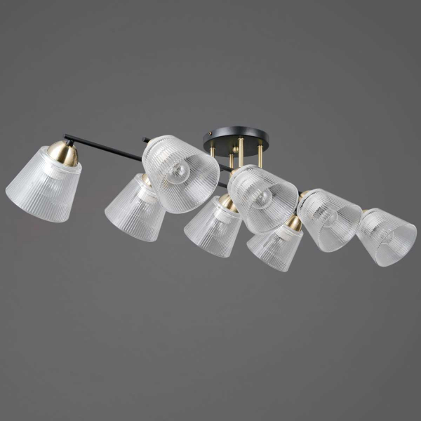 Люстра Illumico IL0845-8CSQ-25BKAB ELITE