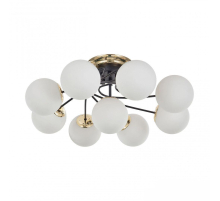 Потолочная люстра Arte Milano Neapolis76408 276408/8+1 BK/GD