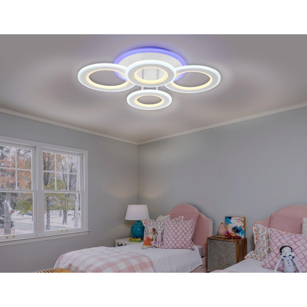 Потолочная светодиодная люстра Ambrella light Original FA8801 Потолочная светодиодная люстра Ambrella light Original FA8801
