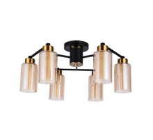 Потолочная люстра Arte Lamp Leo A7027PL-6BK