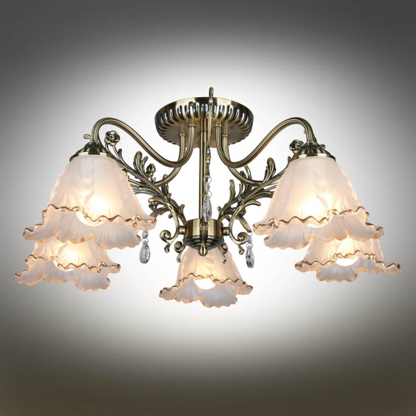 Потолочная люстра Omnilux Petrara OML-54807-05 Потолочная люстра Omnilux Petrara OML-54807-05