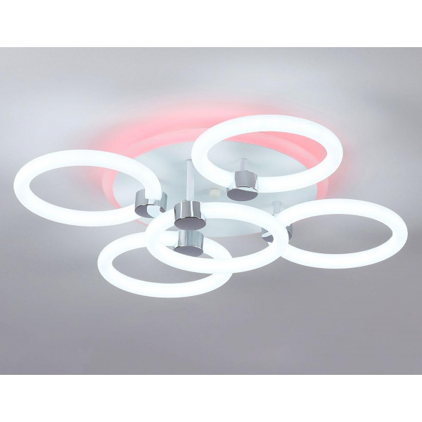 Потолочная светодиодная люстра Ambrella light Acrylica Original FA3841 Потолочная светодиодная люстра Ambrella light Acrylica Original FA3841