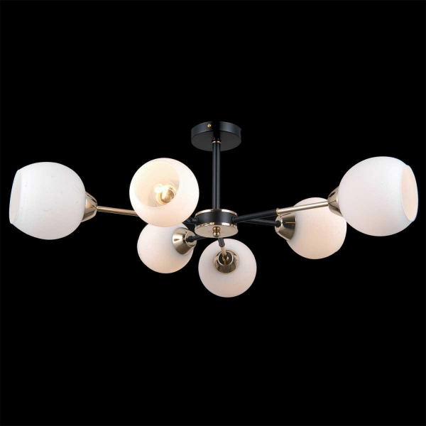 Люстра Illumico IL0715-6CSQ-24 BK GD LIBRA Люстра Illumico IL0715-6CSQ-24 BK GD LIBRA