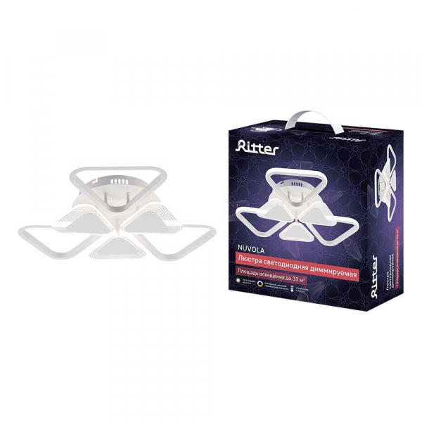 Потолочная люстра Ritter NUVOLA 52939 6 Потолочная люстра Ritter NUVOLA 52939 6