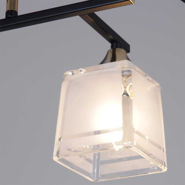 Потолочная люстра Reluce 46460-0.3-03 BK+FG