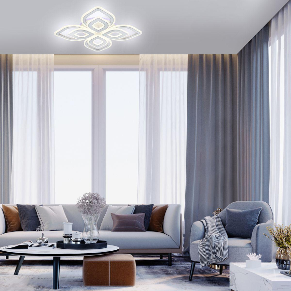 Потолочная светодиодная люстра Escada Kaffa 10262/4LED Потолочная светодиодная люстра Escada Kaffa 10262/4LED