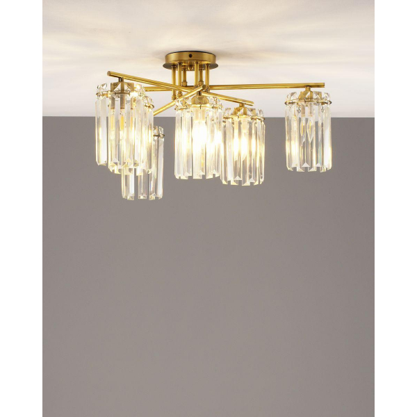 Потолочная люстра Moderli Everly V10751-6C Потолочная люстра Moderli Everly V10751-6C