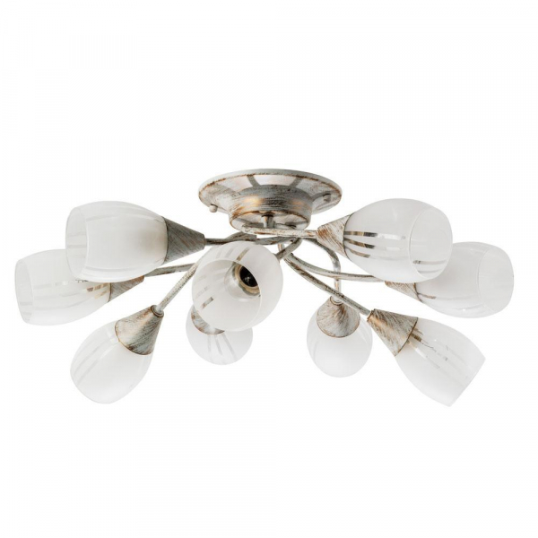 Потолочная люстра Arte Lamp Penny A2701PL-9WG Потолочная люстра Arte Lamp Penny A2701PL-9WG