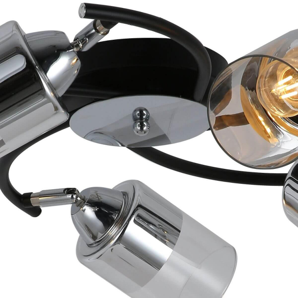 Потолочная люстра Illumico IL8210-5COU-79 BK CR Потолочная люстра Illumico IL8210-5COU-79 BK CR