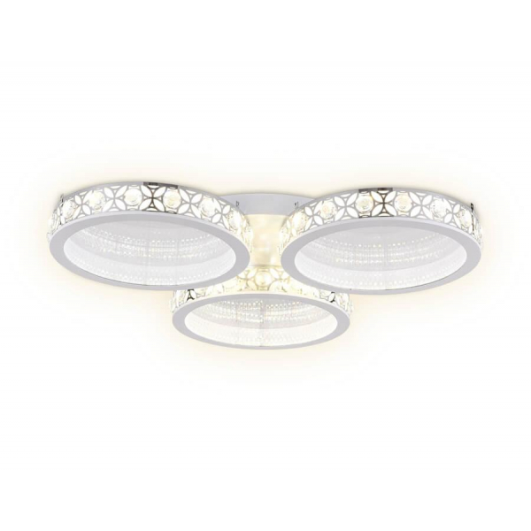 Потолочная светодиодная люстра Ambrella light Ice FA9445 Потолочная светодиодная люстра Ambrella light Ice FA9445