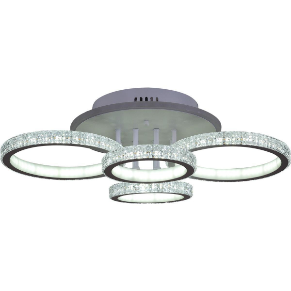 Потолочная светодиодная люстра Reluce 05867-0.3-04B WH (RGB) Потолочная светодиодная люстра Reluce 05867-0.3-04B WH (RGB)