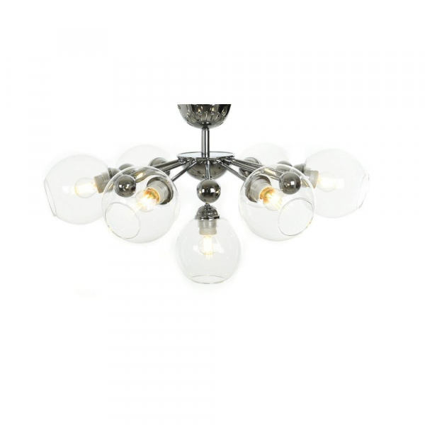 Потолочная люстра Lumina Deco Devoli 8040-7 CHR+PR Потолочная люстра Lumina Deco Devoli 8040-7 CHR+PR