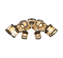 Потолочная люстра IMEX MD.4508-8-S BK+FGD