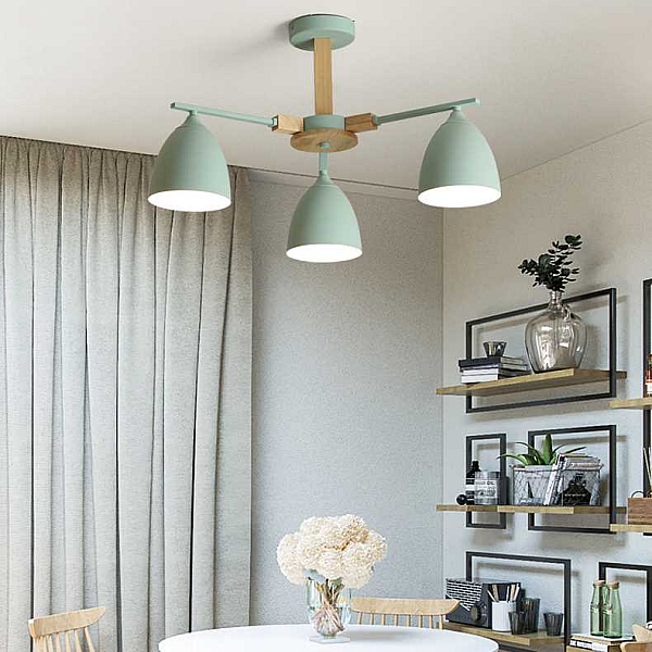 Потолочная люстра Imperium Loft Noa 3 Olive 183462-26