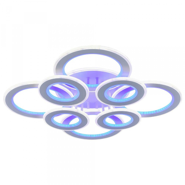 Потолочная светодиодная люстра Profit Light 8005/4+4 WHT Потолочная светодиодная люстра Profit Light 8005/4+4 WHT