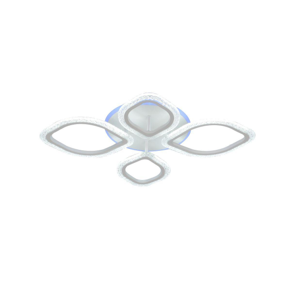 Потолочная светодиодная люстра Escada Bubble 10251/4LED BL Потолочная светодиодная люстра Escada Bubble 10251/4LED BL