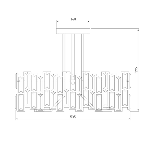 Потолочная люстра Bogates Zolletta 339/5 Strotskis Smart Потолочная люстра Bogates Zolletta 339/5 Strotskis Smart